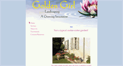 Desktop Screenshot of goldengirllandscape.com